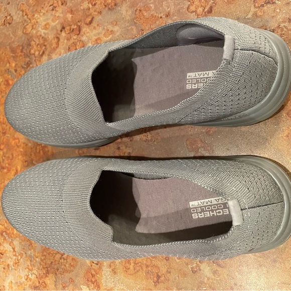 Skechers On-The-Go Flex Cutie Gray Women’s size 7.5 Shoes New in Box Stretch Fit - Picture 2 of 7